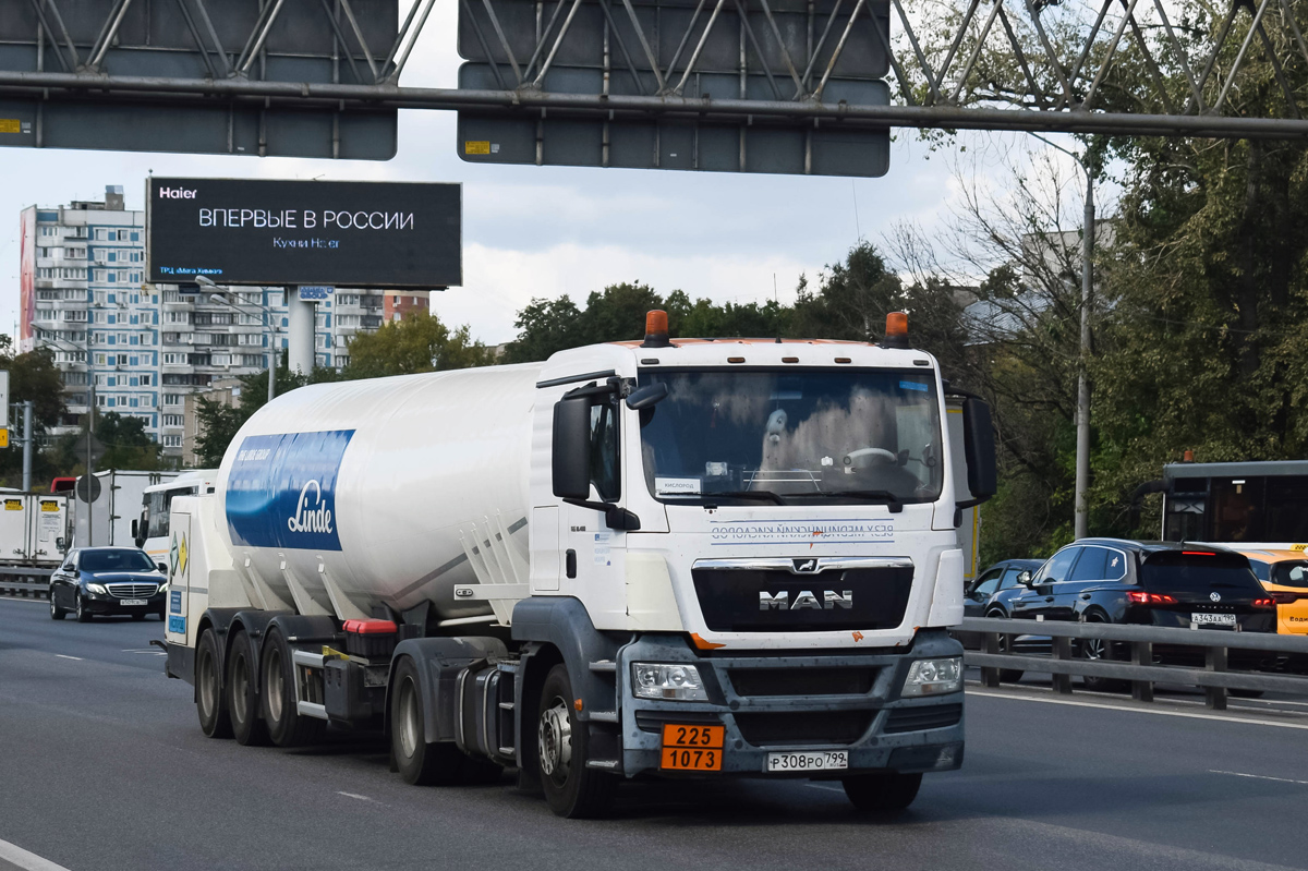 Москва, № Р 308 РО 799 — MAN TGS 18.400