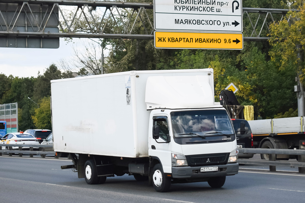 Москва, № М 317 НУ 777 — Fuso Canter [Z8V, Z9M]