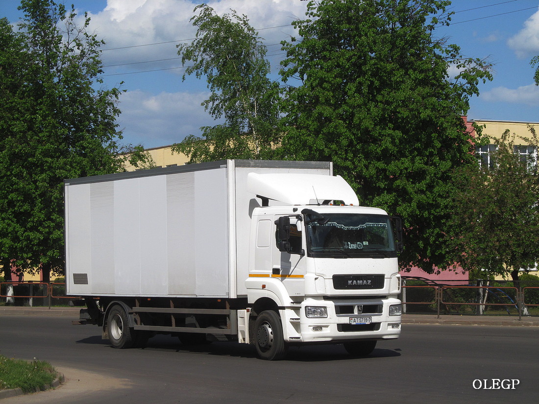 Минская область, № АТ 5718-7 — КамАЗ-5325-G5(69)