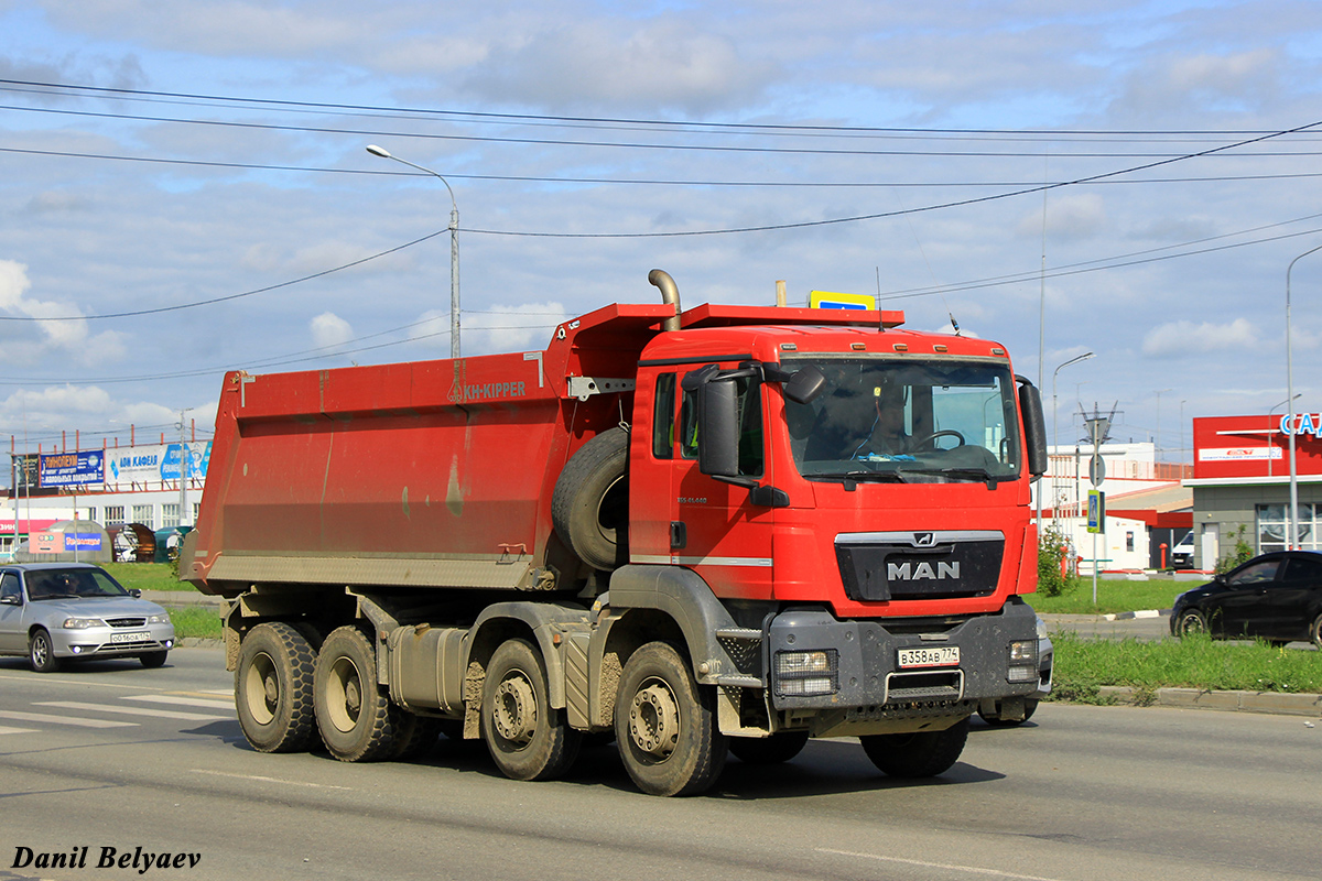 Челябинская область, № В 358 АВ 774 — MAN TGS 41.440
