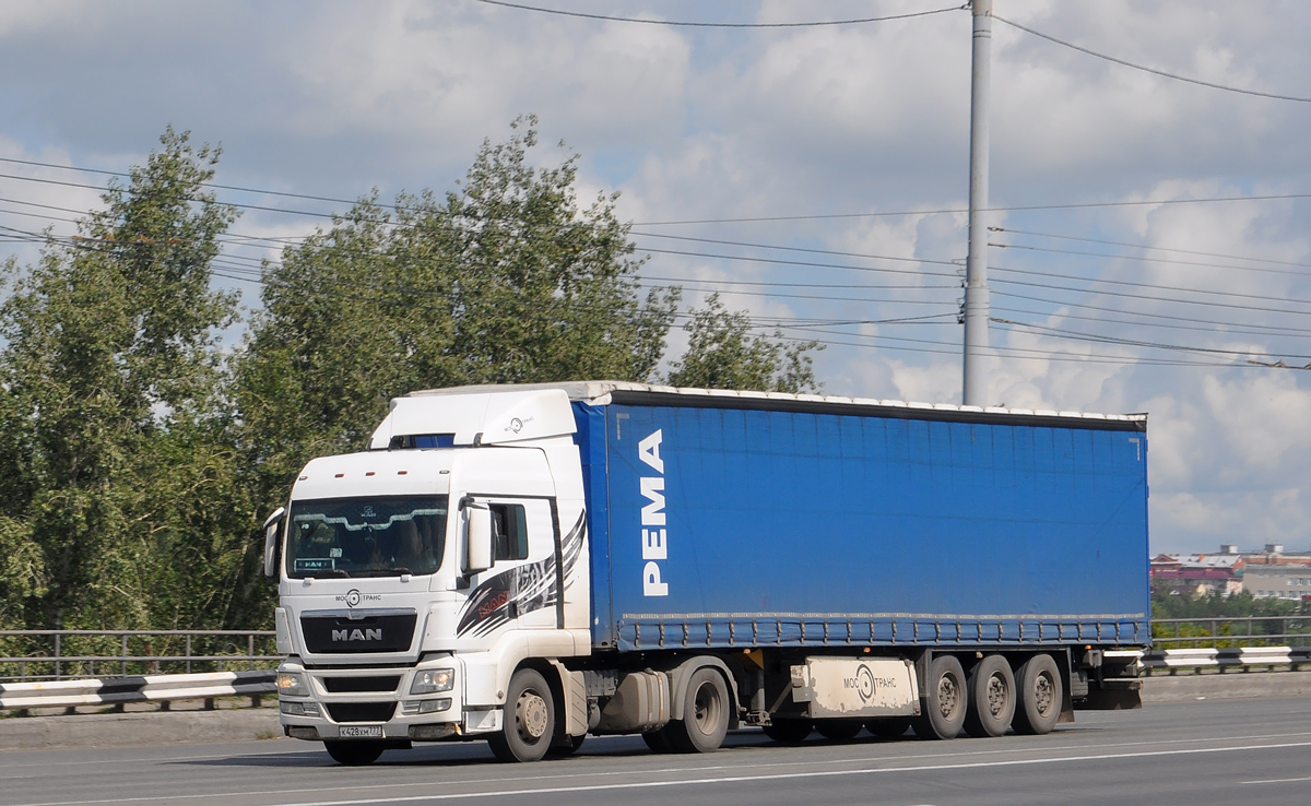 Москва, № К 428 ХМ 777 — MAN TGS 19.400