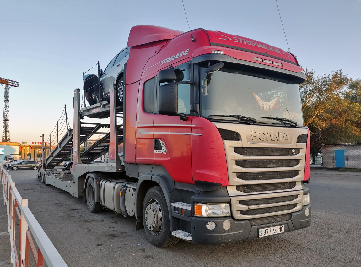 Костанайская область, № 877 AS 10 — Scania ('2013) R450
