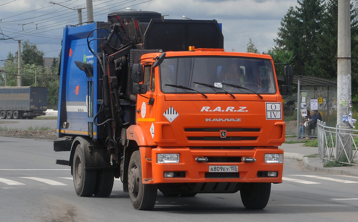 Омская область, № А 809 ЕУ 155 — КамАЗ-53605-A5(48)