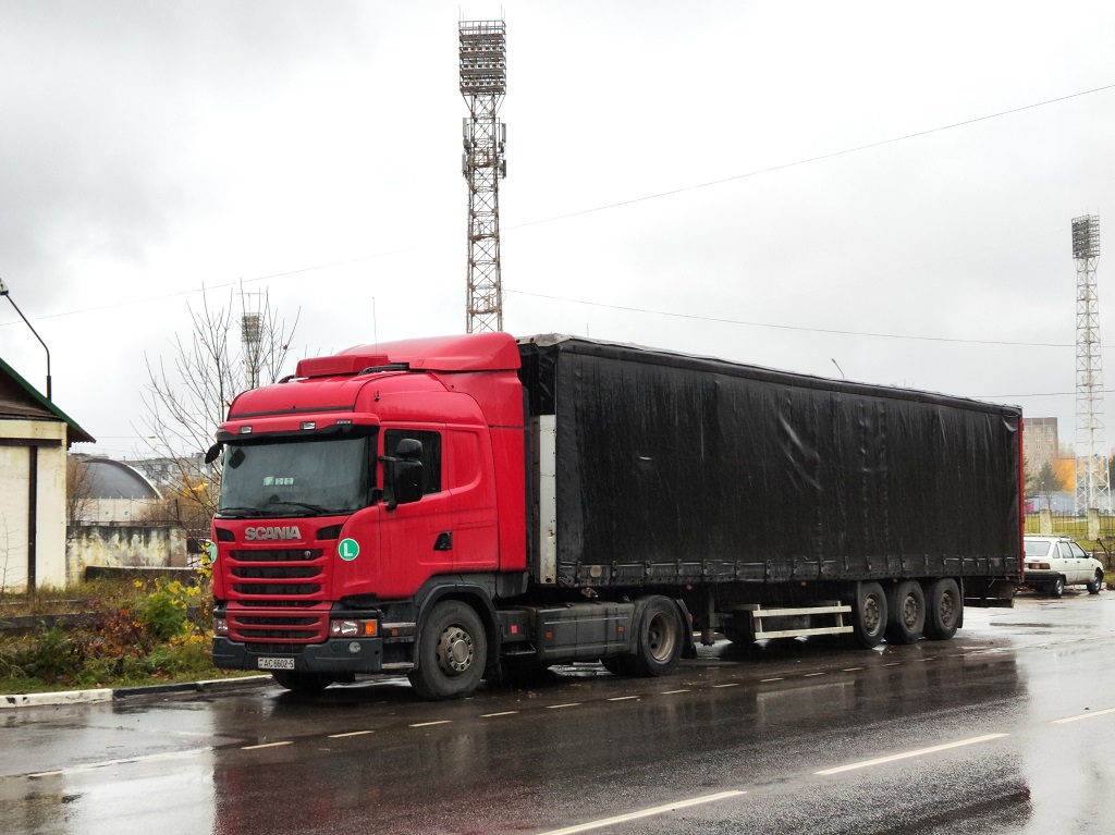Минская область, № АС 6602-5 — Scania ('2009-2011, общая модель)