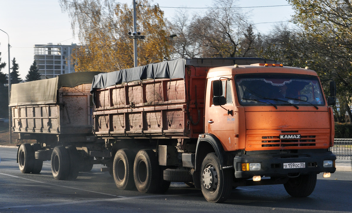 Омская область, № Х 159 ОС 55 — КамАЗ-65115-15 [65115R]