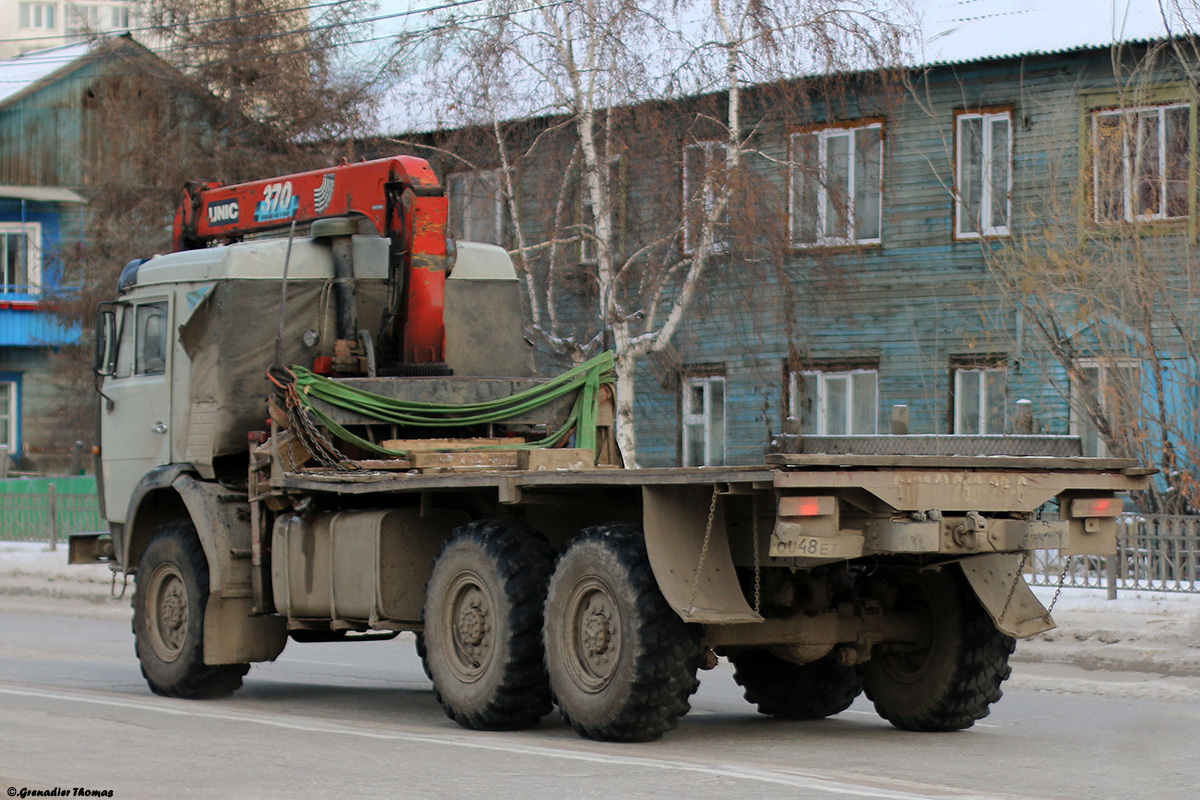 Саха (Якутия), № О 048 ЕТ 14 — КамАЗ-43101