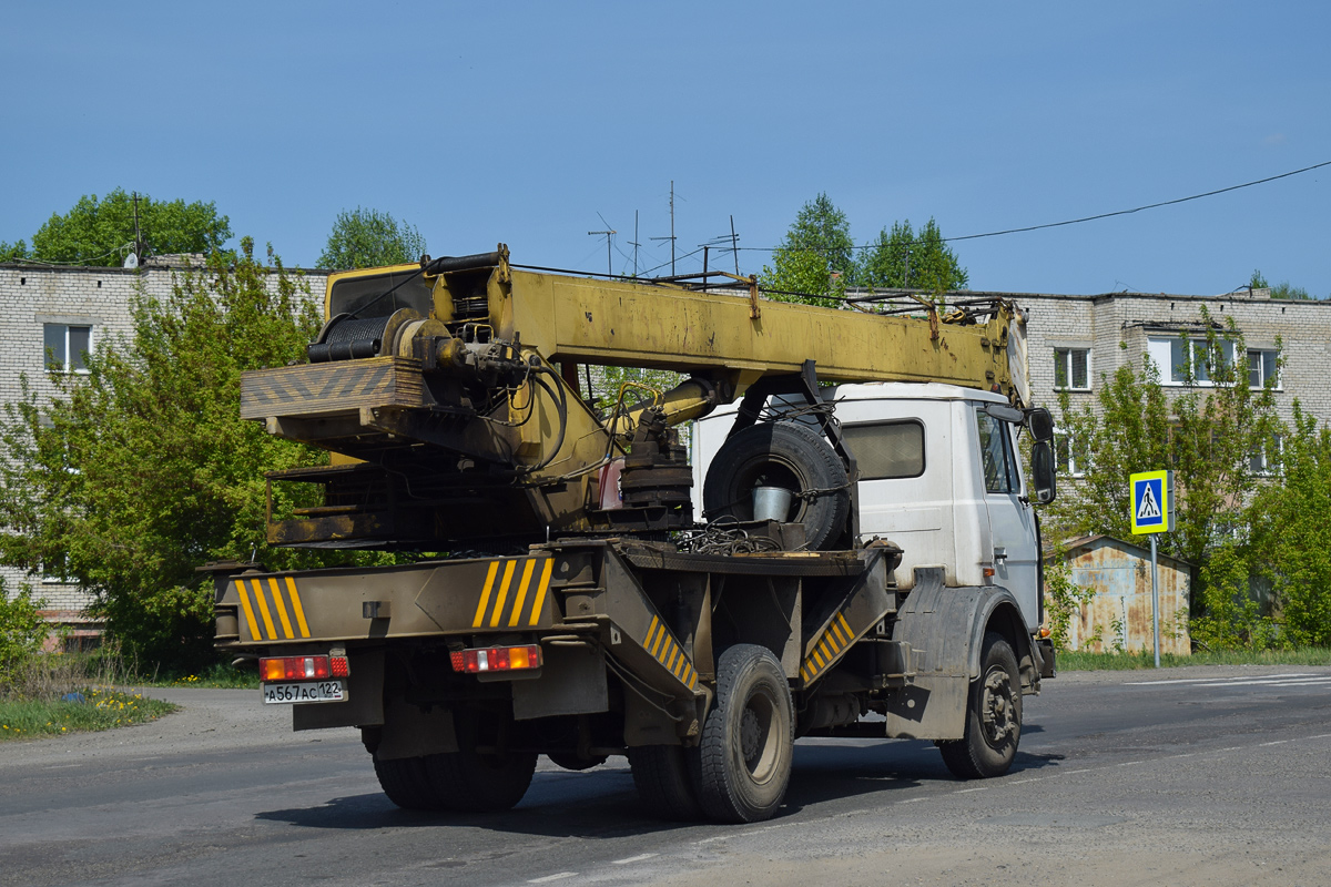Алтайский край, № А 567 АС 122 — МАЗ-533702