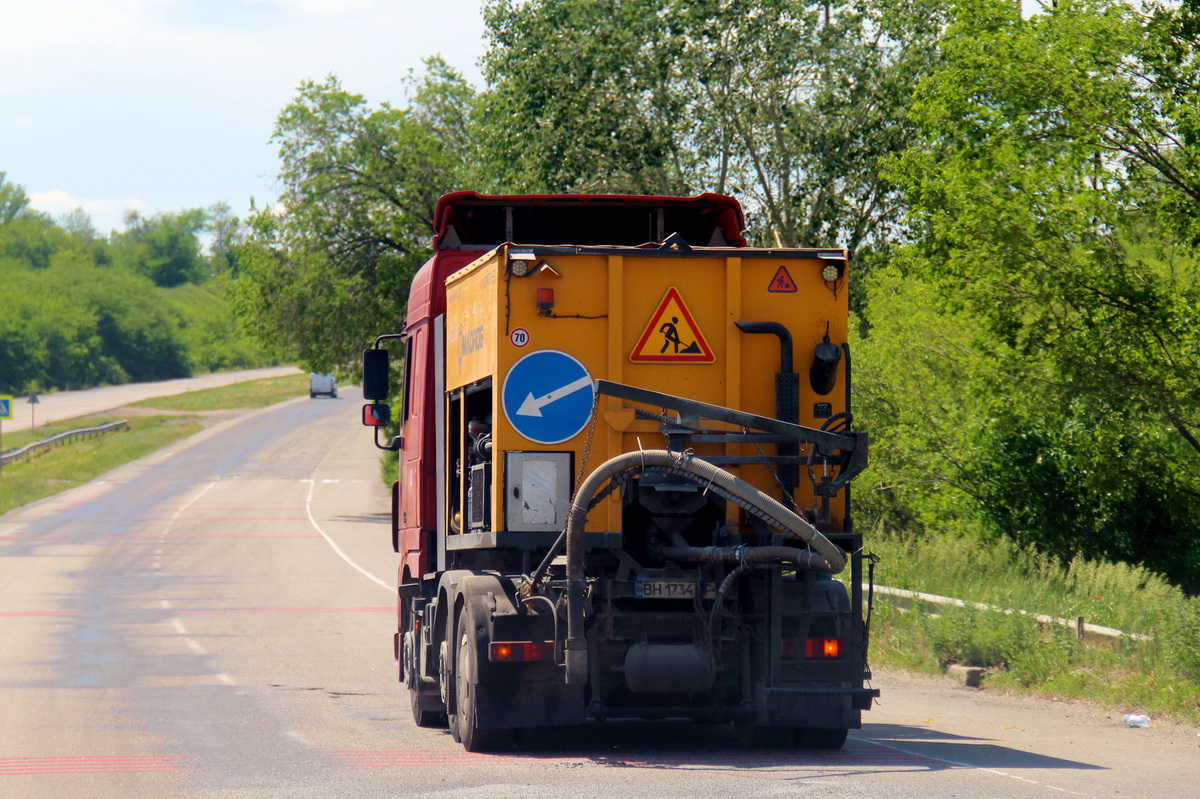 Одесская область, № ВН 1734 НР — DAF XF95 FTG