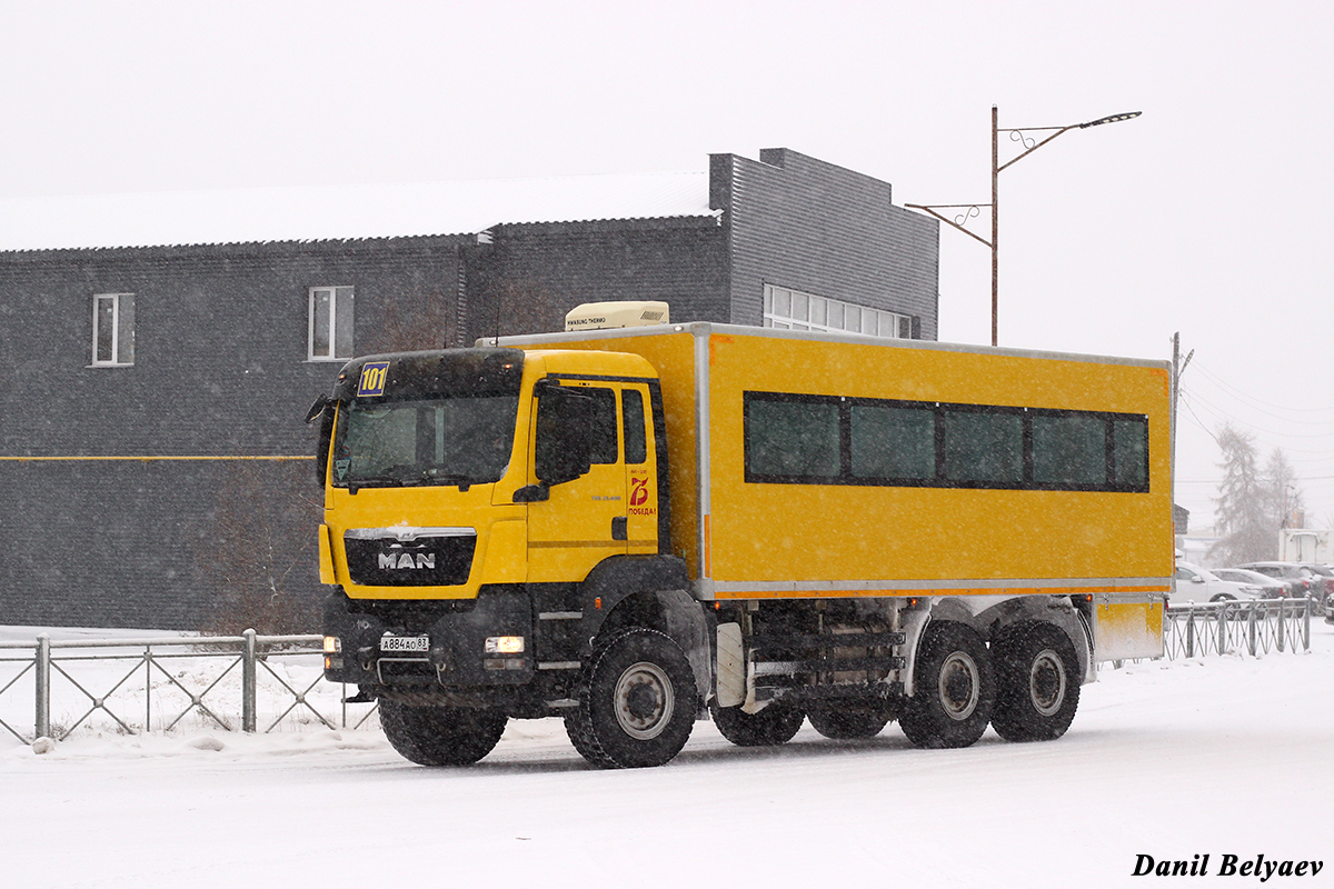 Ненецкий автономный округ, № А 884 АО 83 — MAN TGS 33.400