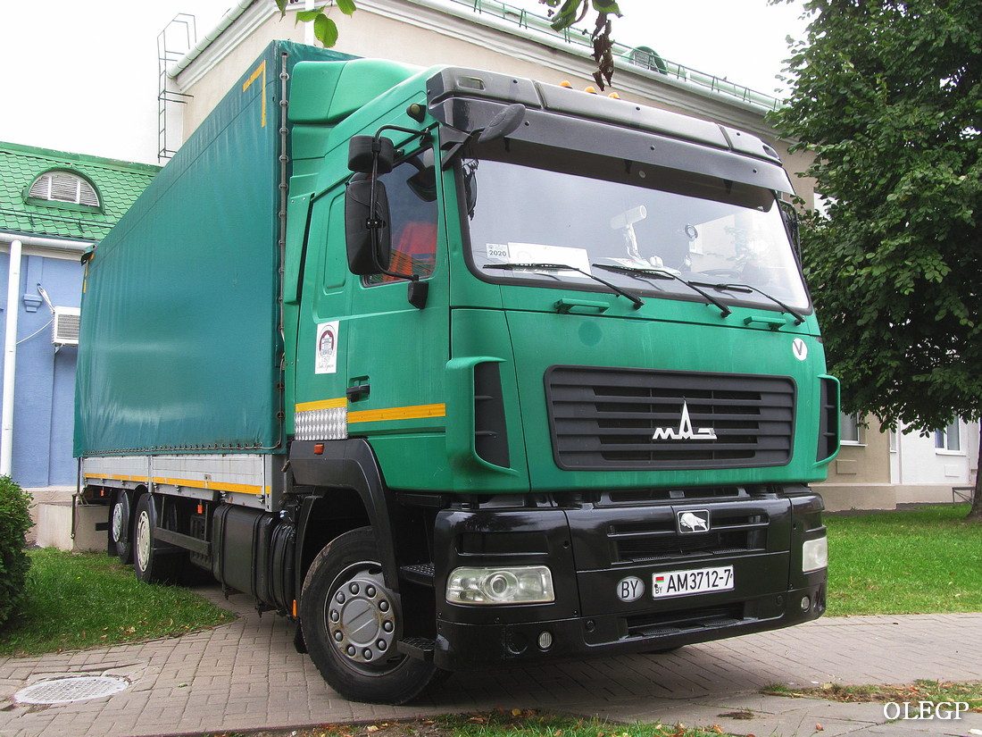 Минск, № АМ 3712-7 — МАЗ-6310 (общая модель)