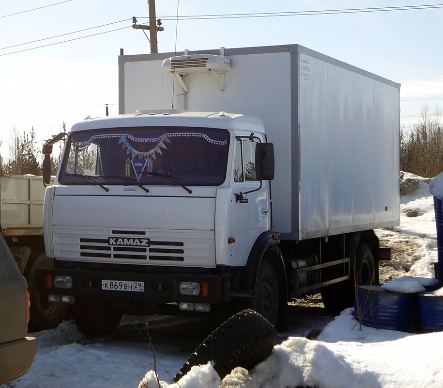 Архангельская область, № К 869 ВН 29 — КамАЗ-43253-A3(96)