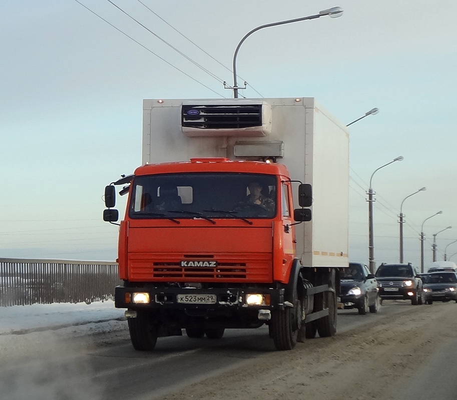 Архангельская область, № К 523 ММ 29 — КамАЗ-43253-A3(96)