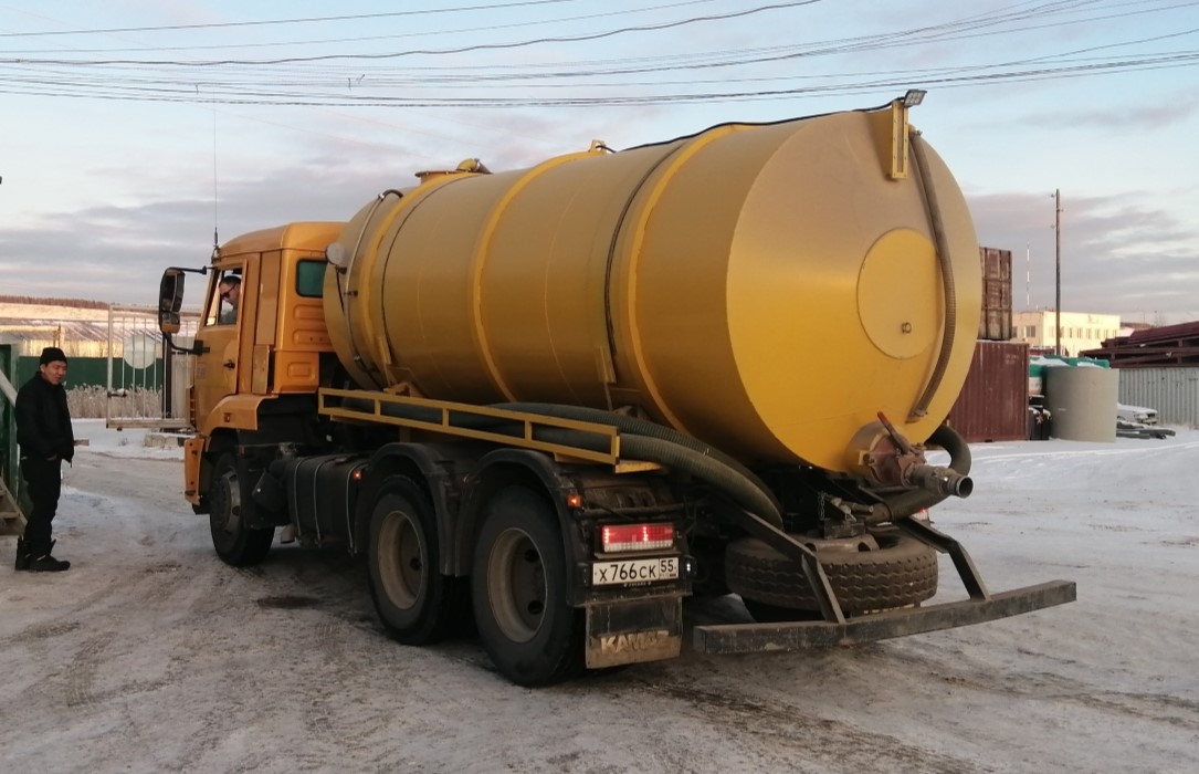 Саха (Якутия), № Х 766 СК 55 — КамАЗ-65116-A5(48)