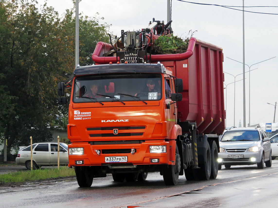 Кировская область, № А 337 РВ 43 — КамАЗ-65115-A5(48)