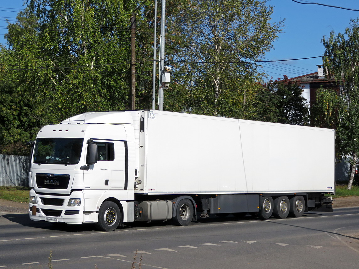 Кировская область, № Р 669 РЕ 43 — MAN TGX ('2007) 18.480