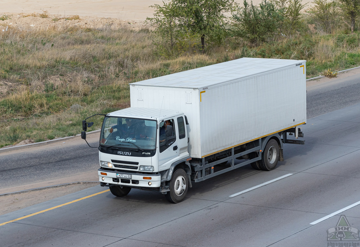 Алматы, № 477 AG 02 — Isuzu Forward FVR