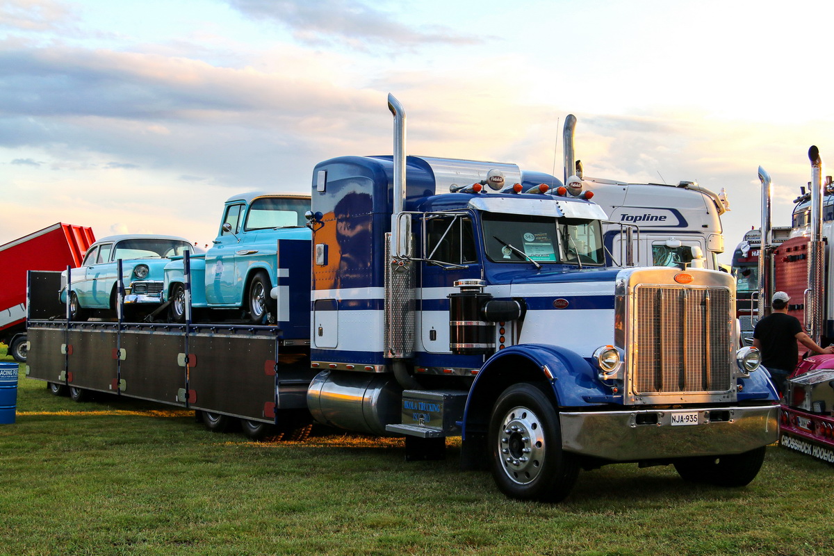 Финляндия, № NJA-935 — Peterbilt 359; Финляндия — Power Truck Show 2019