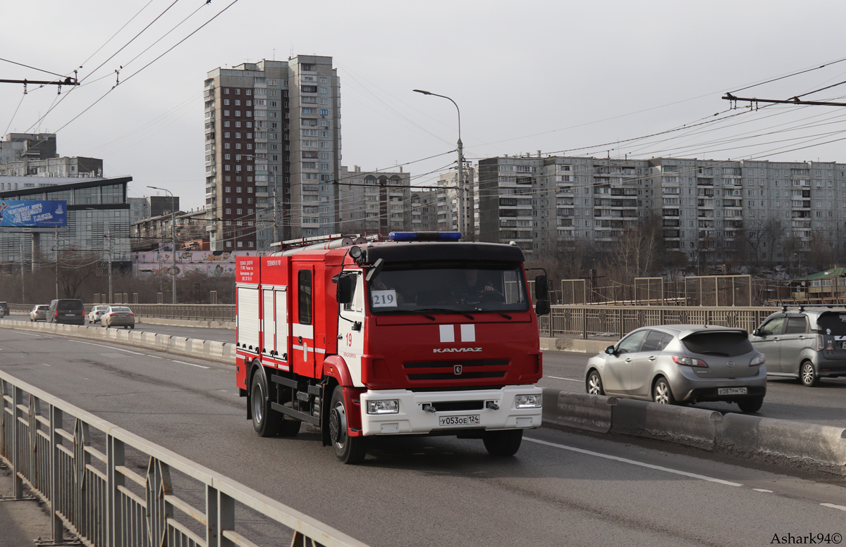 Красноярский край, № У 053 ОЕ 124 — КамАЗ-43253-G5(69)