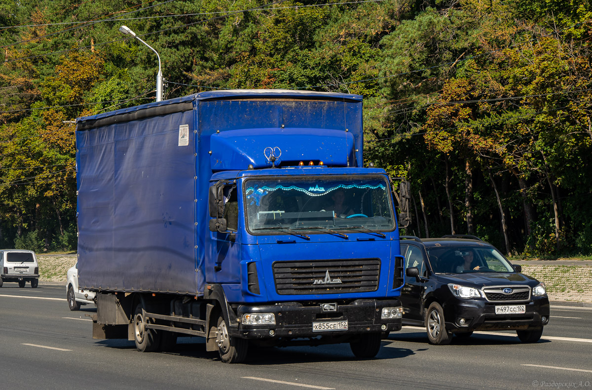 Нижегородская область, № Х 855 СЕ 152 — МАЗ-437130