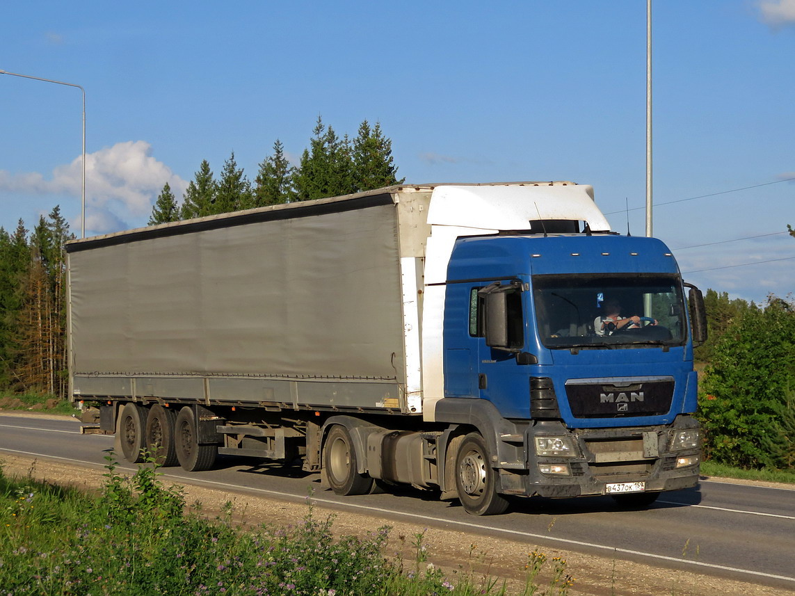 Пермский край, № В 437 ОК 159 — MAN TGS 18.400