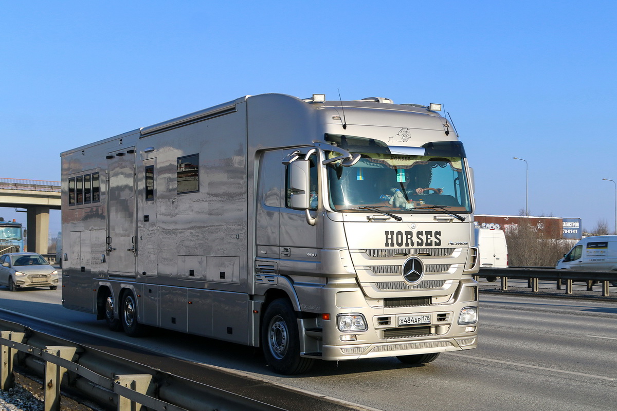 Санкт-Петербург, № Х 484 АР 178 — Mercedes-Benz Actros ('2009) 2541
