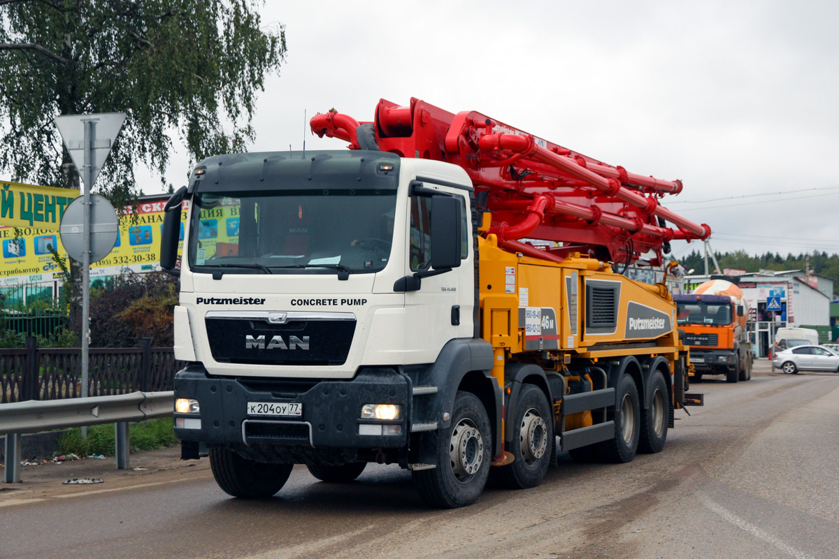 Москва, № К 204 ОУ 77 — MAN TGS 41.400