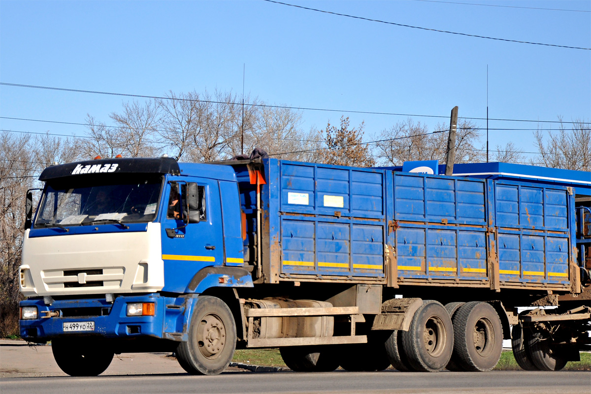 Алтайский край, № Н 499 УО 22 — КамАЗ-65117-N3(78)