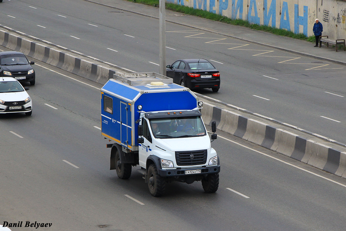 Челябинская область, № С 412 АО 774 — ГАЗ-C41A23 "Садко NEXT"
