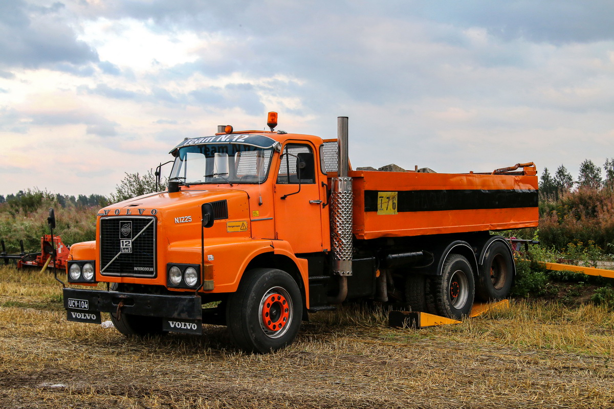 Финляндия, № UCV-104 — Volvo N12; Финляндия — Power Truck Show 2018