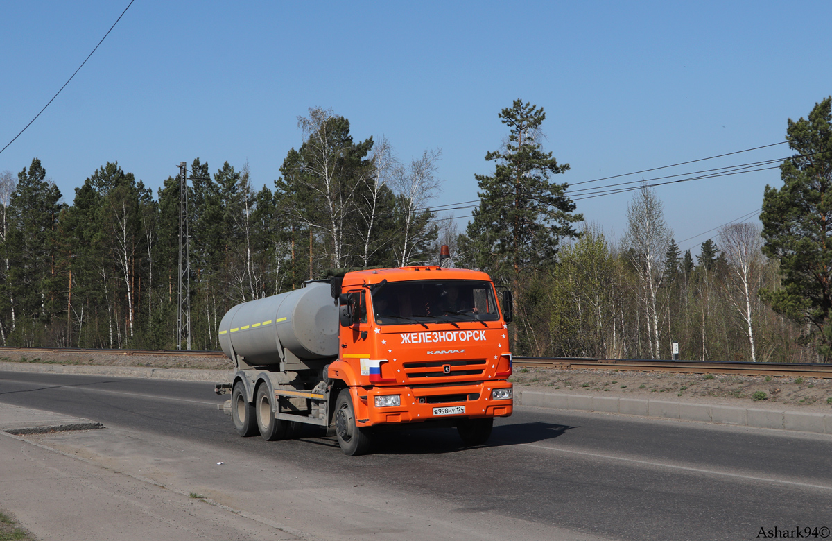 Красноярский край, № Е 998 МУ 124 — КамАЗ-65115-A4(23)
