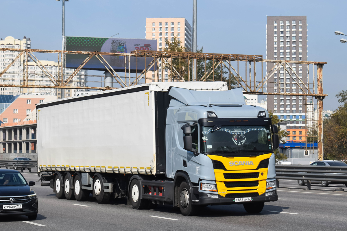 Рязанская область, № Е 866 ВМ 62 — Scania ('2016) P340