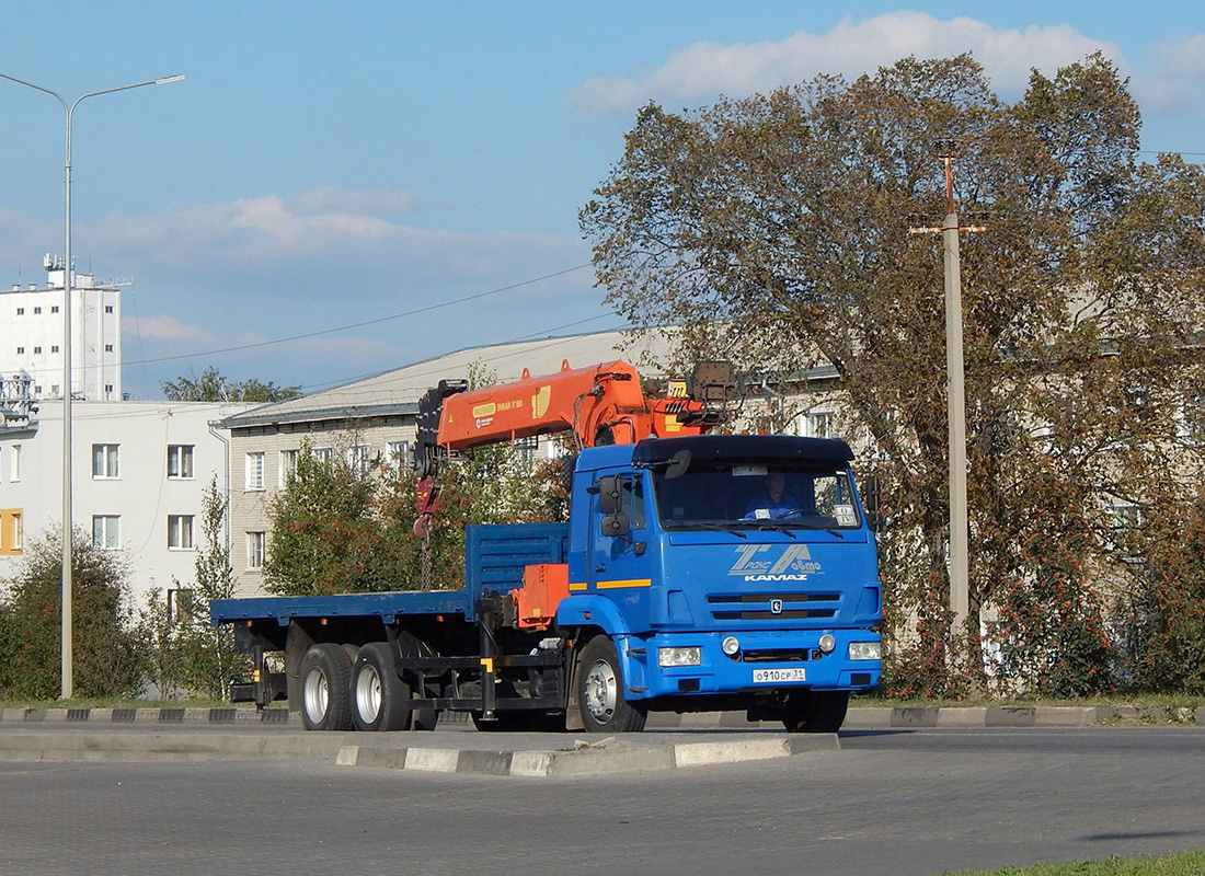 Белгородская область, № О 910 СР 31 — КамАЗ-65117-A4(23)