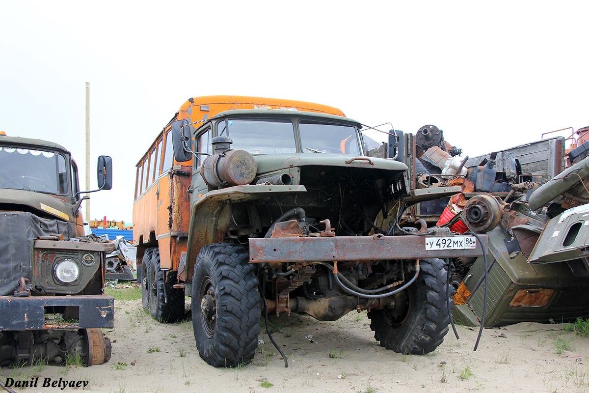 Ненецкий автономный округ, № У 492 МХ 86 — Урал-43443 (СТ-Авто)