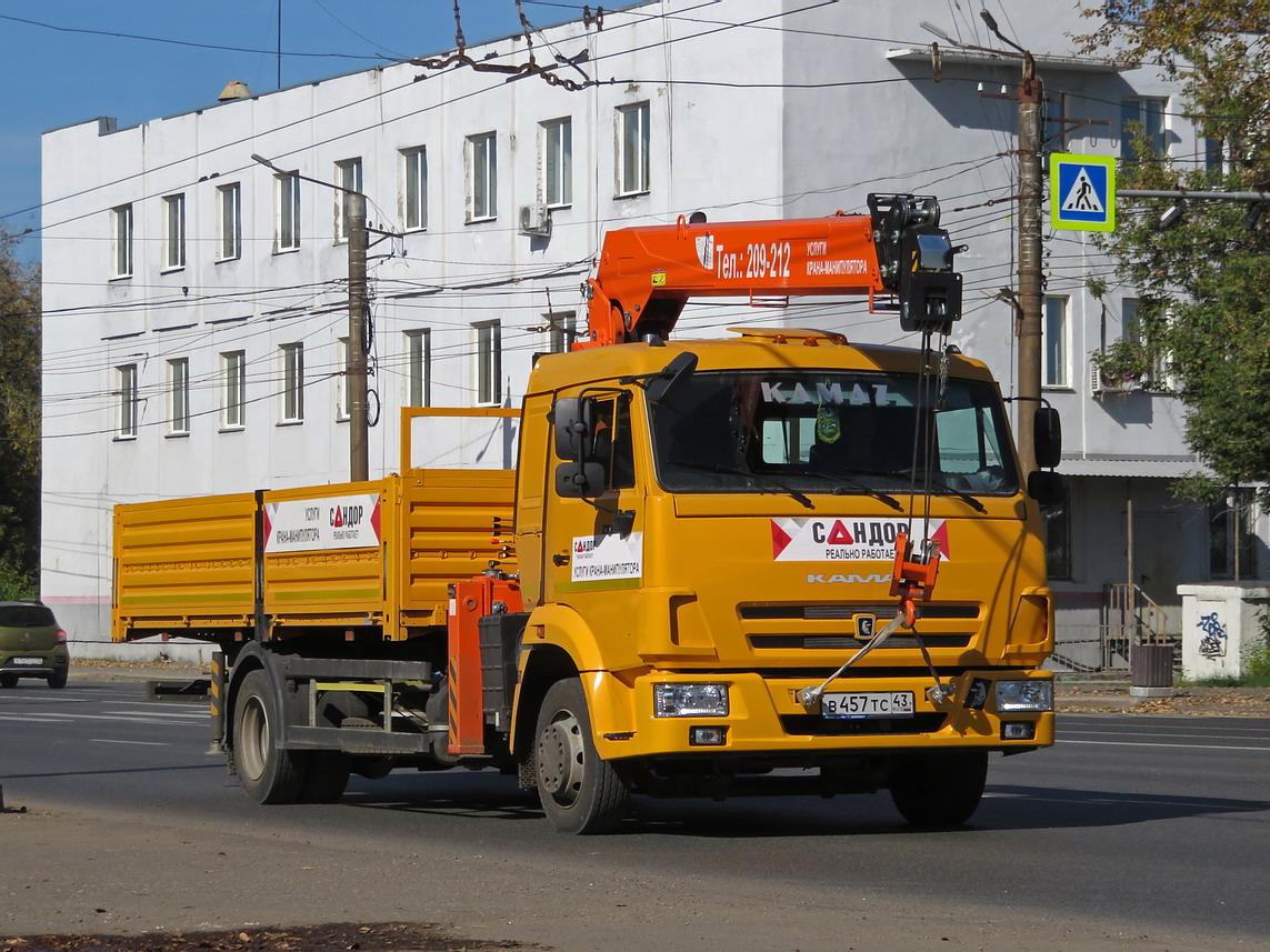 Кировская область, № В 457 ТС 43 — КамАЗ-4308-G5(69)