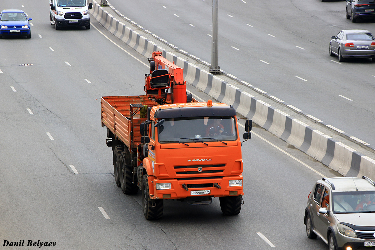 Челябинская область, № Н 144 НН 174 — КамАЗ-43118-50