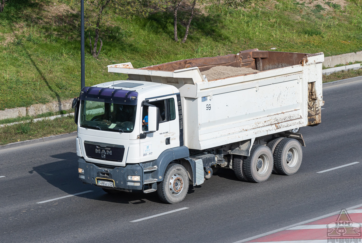 Алматы, № 498 AEG 02 — MAN TGS 33.360