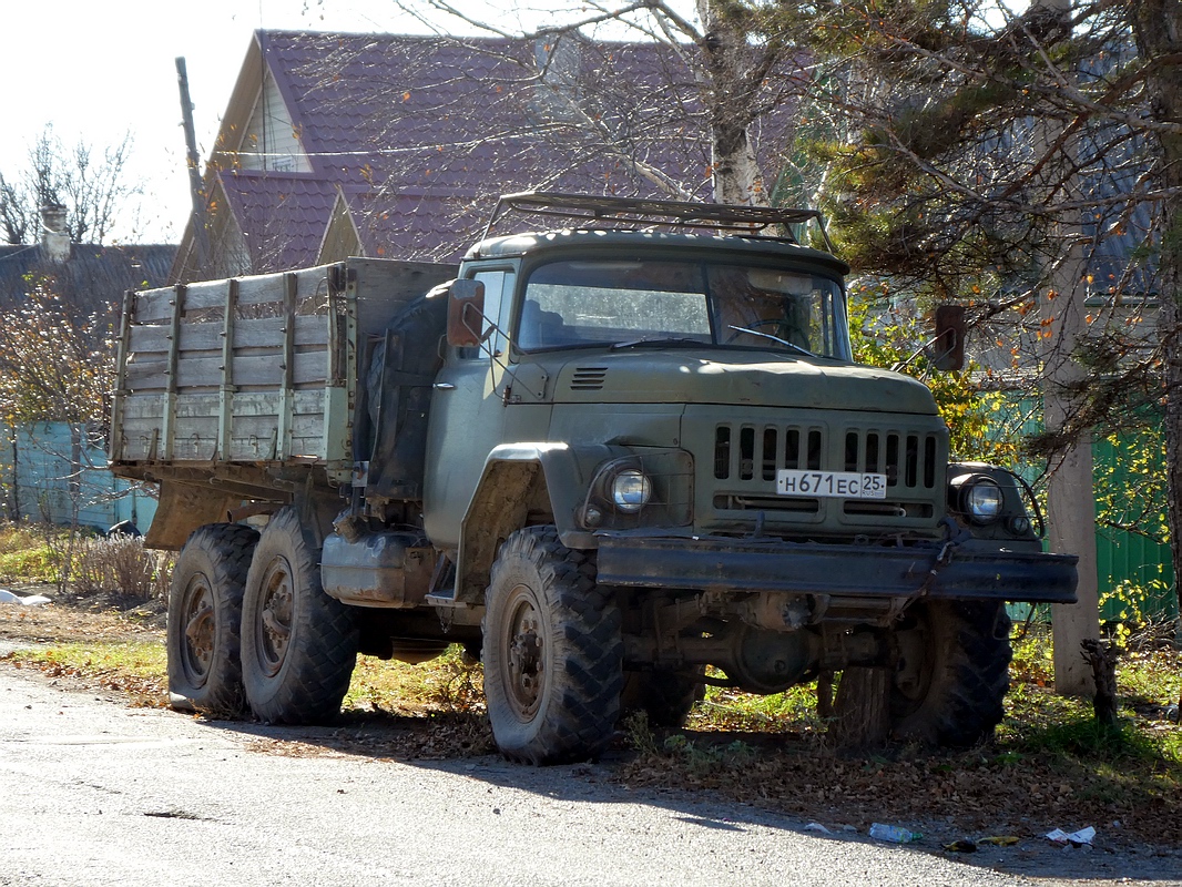 Приморский край, № Н 671 ЕС 25 — ЗИЛ-131 (общая модель)