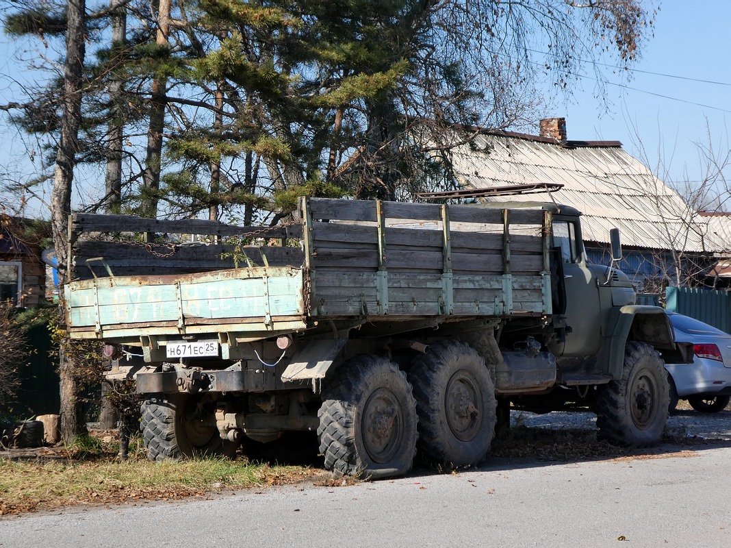 Приморский край, № Н 671 ЕС 25 — ЗИЛ-131 (общая модель)