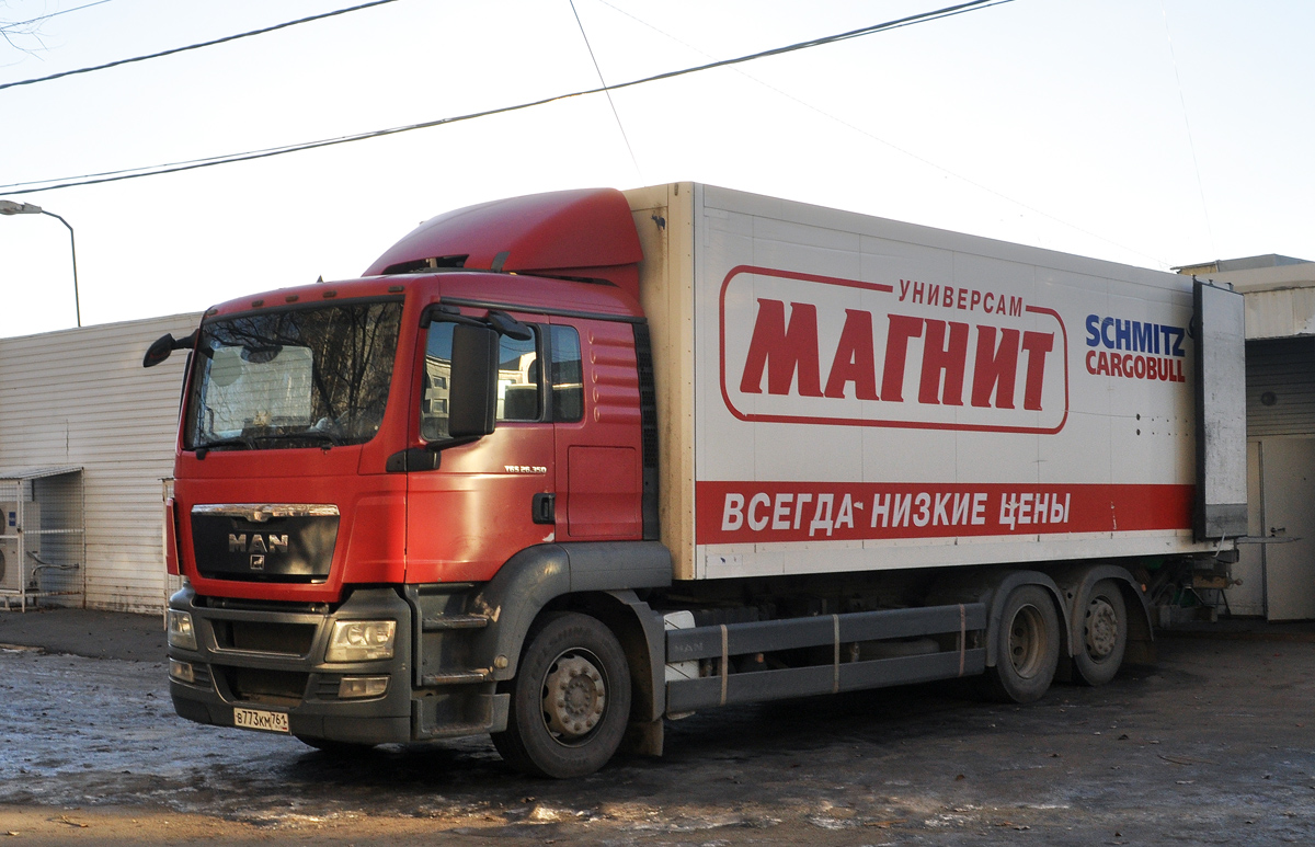 Омская область, № В 773 КМ 761 — MAN TGS 26.350