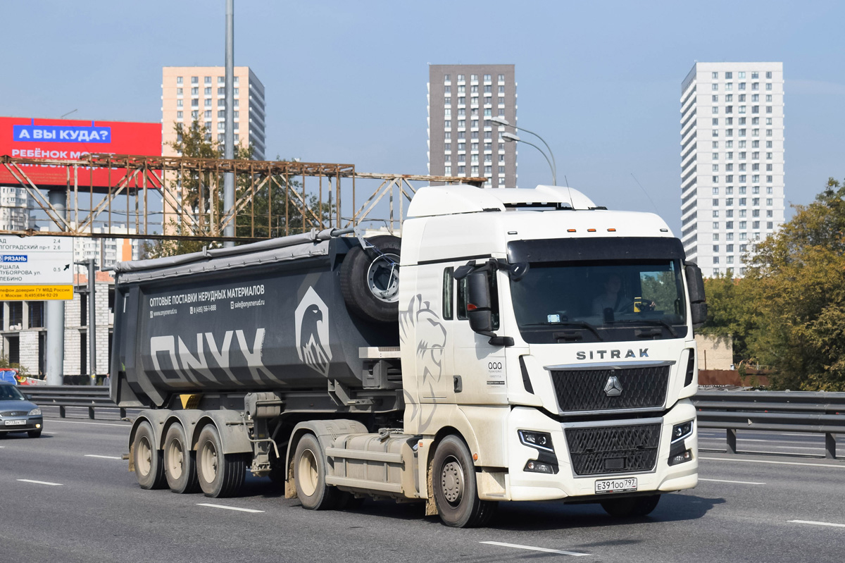 Москва, № Е 391 ОО 797 — Sitrak C7H ZZ4186 MAX