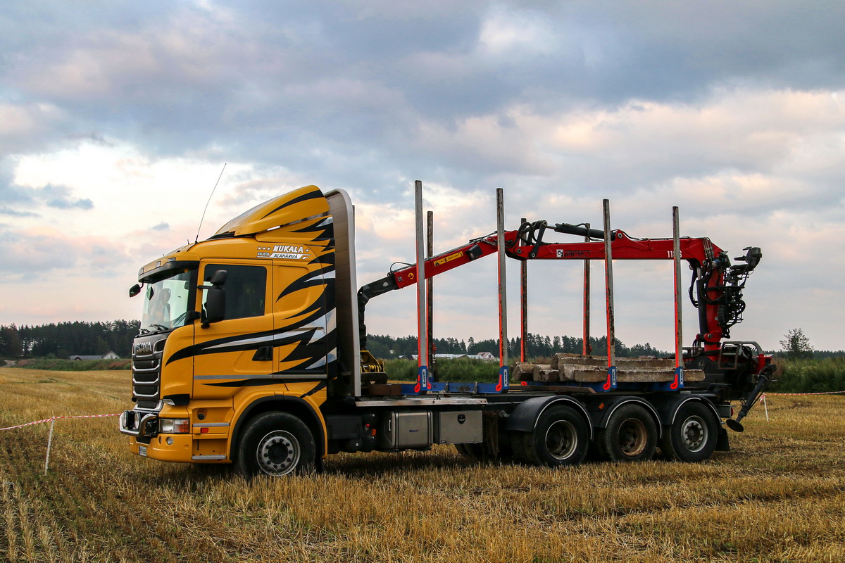 Финляндия, № UYY-905 — Scania ('2013, общая модель); Финляндия — Power Truck Show 2018