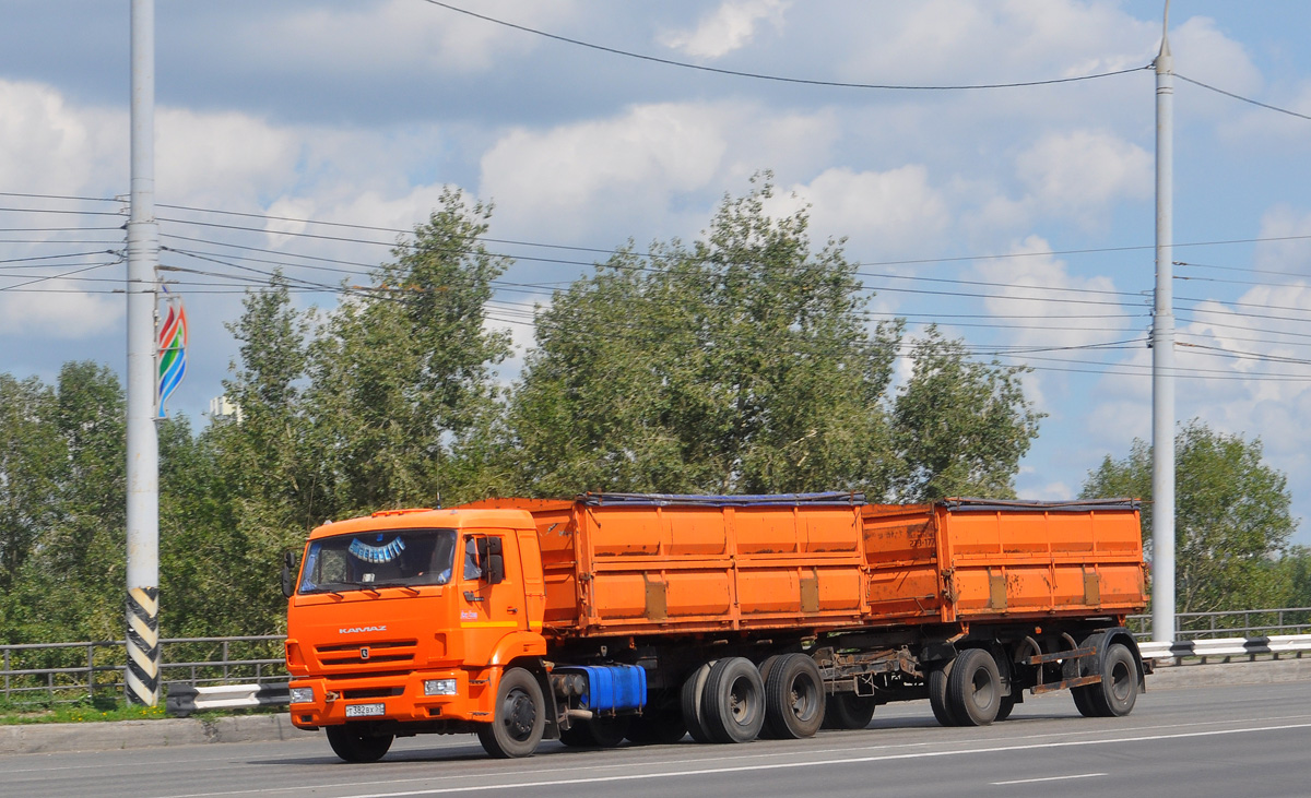 Омская область, № Т 382 ВХ 55 — КамАЗ-65115-A4(23)