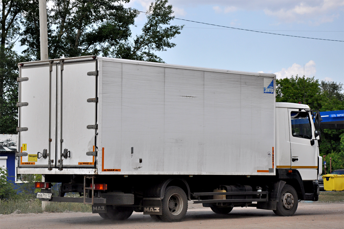 Алтайский край, № В 667 ТС 122 — МАЗ-4371P2