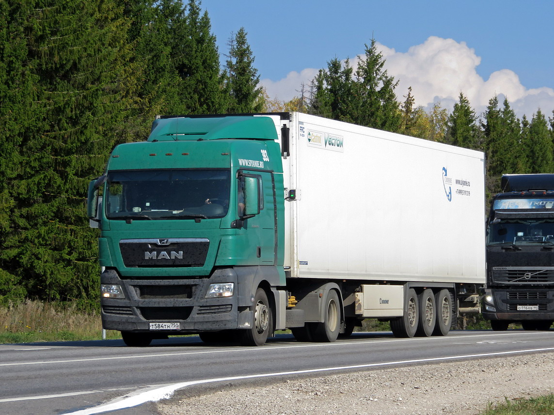 Московская область, № Т 584 ТН 750 — MAN TGX ('2007) 18.440