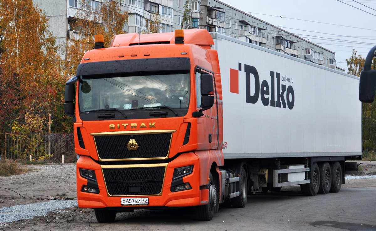 Татарстан, № С 457 ВА 40 — Sitrak C7H ZZ4186 MAX