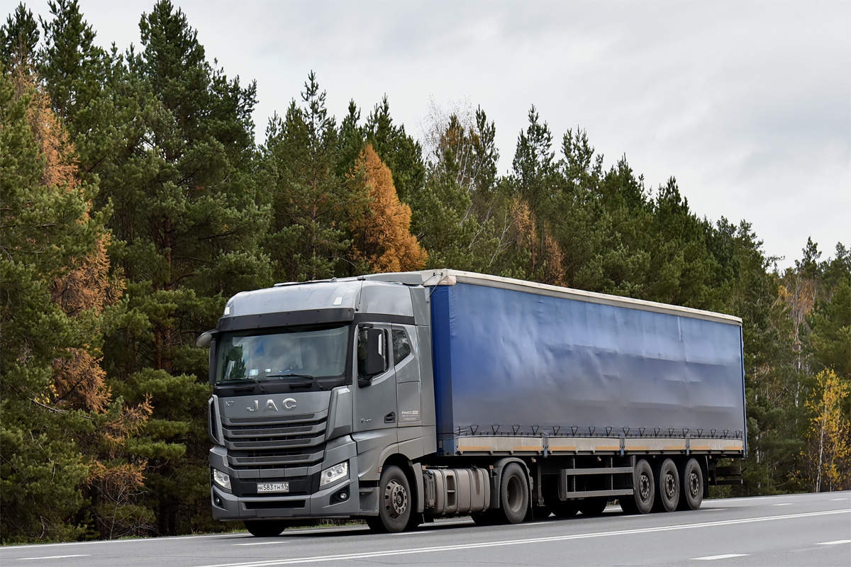 Тверская область, № Н 583 ТН 69 — JAC K7