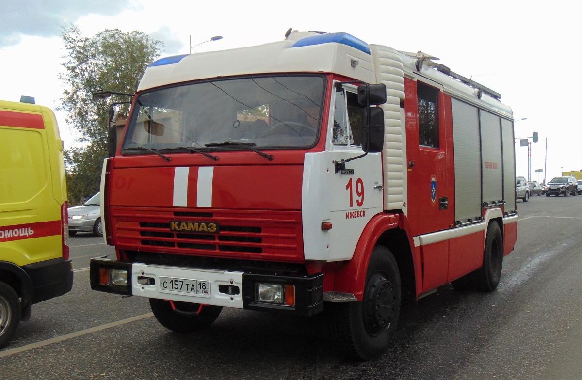Удмуртия, № С 157 ТА 18 — КамАЗ-43253-A3(96)