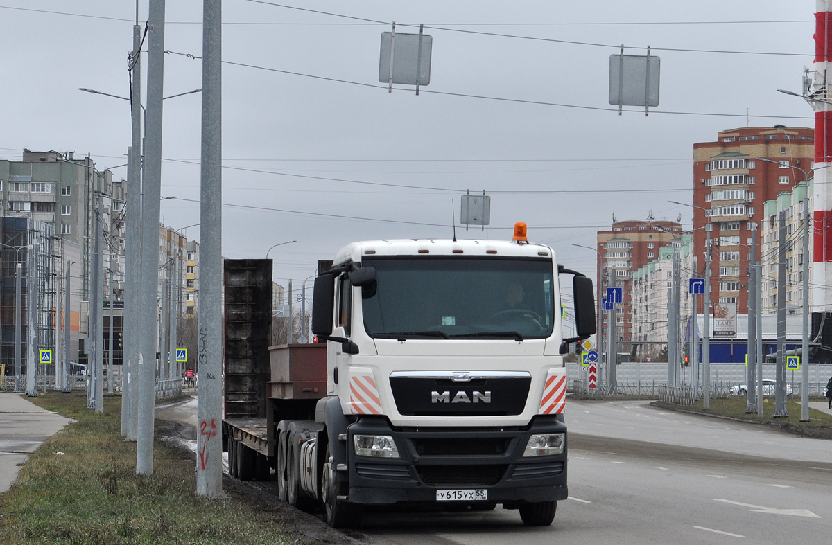Омская область, № У 615 УХ 55 — MAN TGS 26.440