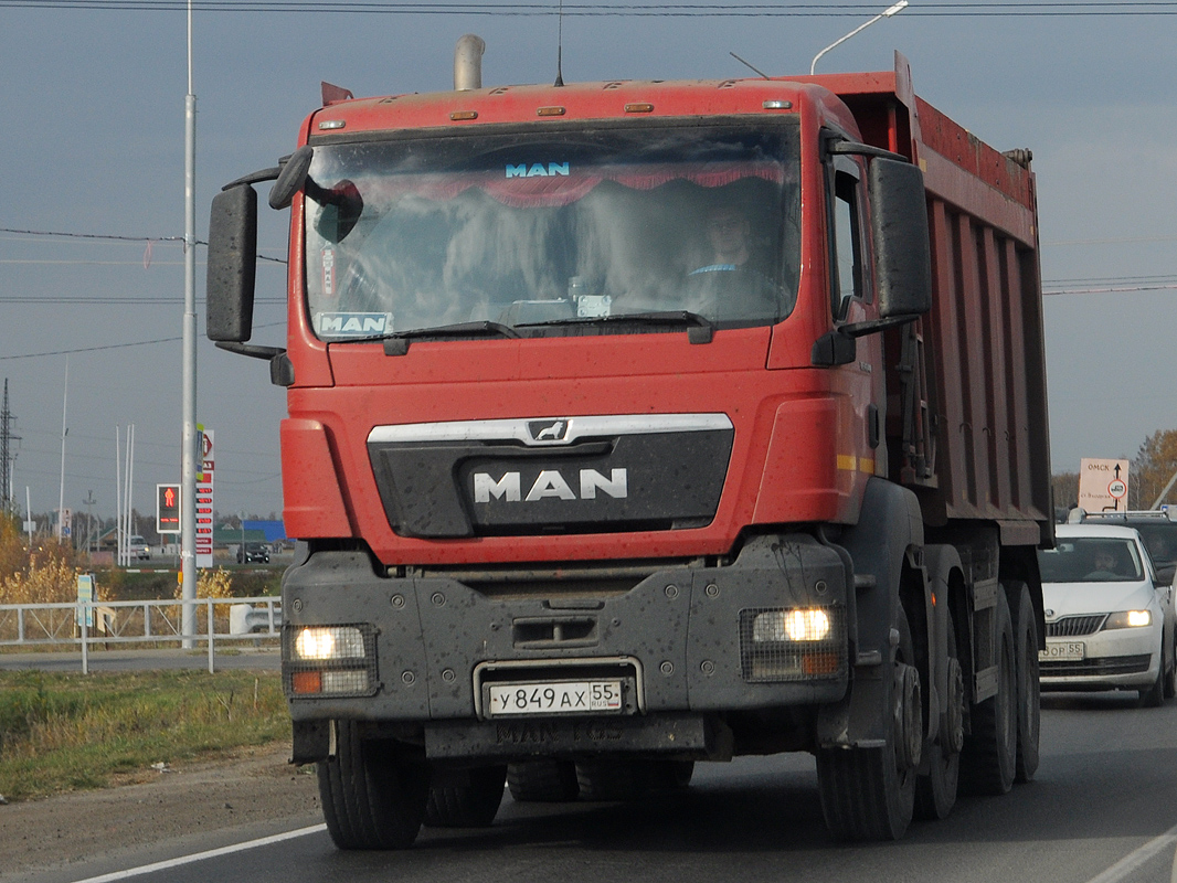Омская область, № У 849 АХ 55 — MAN TGS 41.440