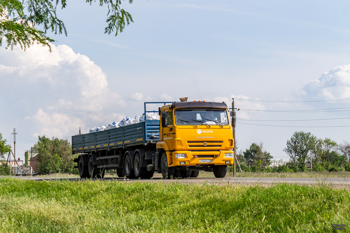 Краснодарский край, № Х 143 УО 123 — КамАЗ-65116-A5(48)
